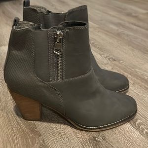 Gray Aldo booties
